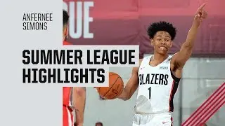 Anfernee Simons 2019 NBA Summer League Highlights