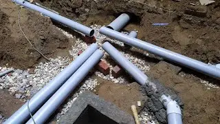 plumber work 👉severage line सीवर लाइन how to install sewer line🙏🙏