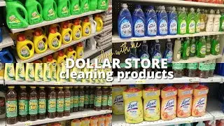 DOLLAR STORE|*NEW IN*|SHOP WITH ME |CLEANING PRODUCTS|ASMR