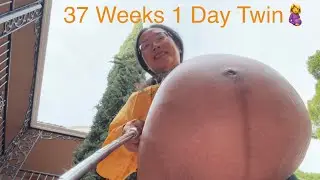 37 Weeks 1 Day Twin Pregnancy 🤰 Walking to Doctor&rsquo;s Clinic 