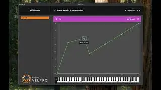 Using VelPro: How to edit velocity curves