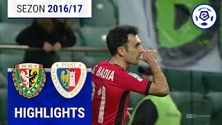Śląsk Wrocław - Piast Gliwice 3:4 | SKRÓT | Ekstraklasa 2016/17 | 25. Kolejka