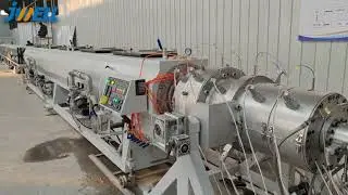 JWELL Machinery MPP POWER Pipe Extrusion Machine line (Video)  infssx@jwell.cn