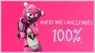Completing ALL Overtime Challenges! (Fortnite Share The Love Event)