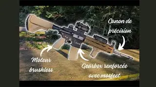 hk416 PRIME Specna Arms &ndash; Test Tir + D&eacute;montage