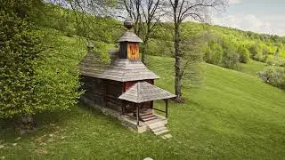 Greek Catholic Wooden Church in Jalov&aacute; & Starina Reservoir Slovakia| Mini 4 Pro Cinematic Drone Film