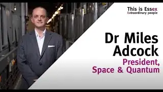Visit Essex meets Dr Miles Adcock