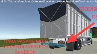 CARA PASANG MOD DI EVERTECH SANDBOX DENGAN MUDAH#herexjatim#modsale#evertechsandbox 