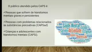 Sa&uacute;de mental - Introdu&ccedil;&atilde;o, Conceito, Contexto Hist&oacute;rico, CAPS