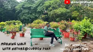 Morning Walk with Nature @Cubbon Park | Best breakfast near Cubbon Park |  Bangalore | Karnataka