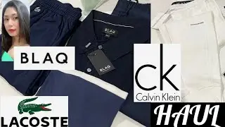 LACOSTE CALVIN KLEIN MYER HAUL • B VC