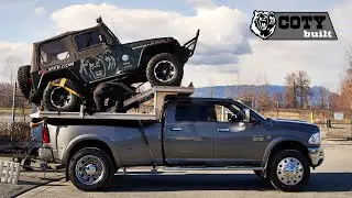 Packing for MOAB - Jeep TJ piggybacks Dodge Longhorn