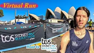 Virtual Run - Video for Treadmill - 2 Days Before Sydney Marathon 2025