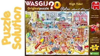 Wasgij Jigsaw Puzzle Solution - Original 8 High Tide!
