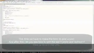 HTML PHP CSS MYSQL TUTORIAL - Make a blog in one hour