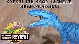 Video Review: 2008 Safari LTD Carnegie Museum Dinosaur Giganotosaurus 1/40 #412201