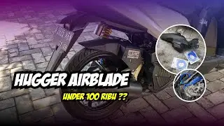 HUGGER AIRBLADE (MOSKOW) SOLUSI DANA PELAJAR VARIO 150 #rngarage #variomodifikasi