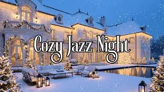 Smooth Jazz Evening ☕ &ndash; Cozy Winter Jazz in a Warm Room