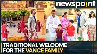 US VP JD Vance Visits Amer Fort In Jaipur With Family | World News | WION Newspoint