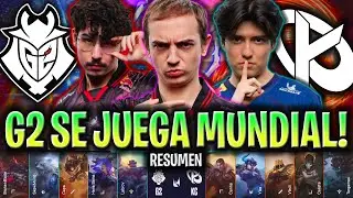 G2 y KC se JUEGAN ir AL MUNDIAL! 😱SERIE MUY ÉPICA!🔥 | G2 vs KC RESUMEN LEC SUMMER 2025 LVP ESPAÑOL