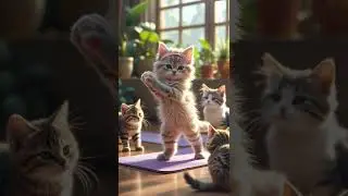 cat doing yoga #CatYoga #catshorts #cat @viralvideos #viralvideo