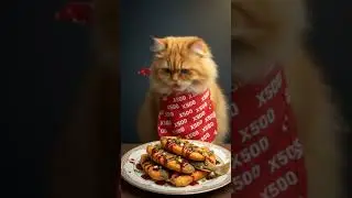 Bagian : 16 🐱 kucing mukbang 🍜 #kucing #lucu #kucinglucu #shorts #kucingmukbang