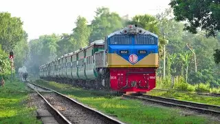 Mohanagar Godhuli Express Train skipping Baro Takia Railway Station with EMD 3015 GT38ACL