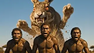 Life 4.7 Million Years Ago | How Did Prehistoric Humans Survive the Giant Rabbit?