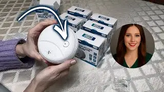 Aheroi Smoke Detector 6-Pack Review 🔔 Photoelectric 10-Year Battery Fire Alarms