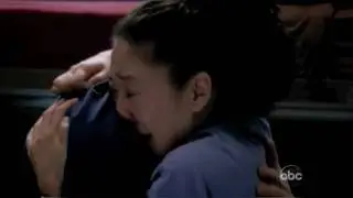 Cristina and Owen 6x21 Comforting Scene