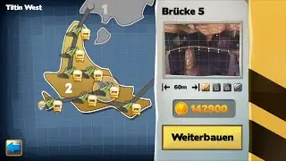 Bridge Constructor: Tiltin West 5 (142.900 Points)