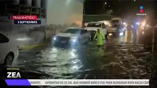 Caos vial en la CDMX por lluvias que no dan tregua | Lo Mejor de Imagen Noticias