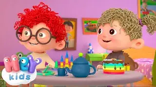 Cu plastilină ne jucam | C&acirc;ntece pentru copii si desene animate - HeyKids