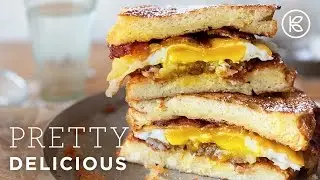 The Ultimate French Toast Breakfast Sandwich