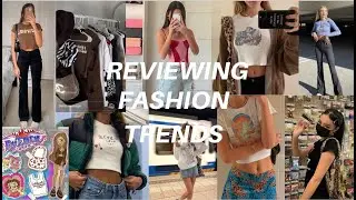 reviewing fashion trends!