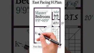 1BHK House Plan🏡 || #viral #shorts #video #house #home #Plan #design
