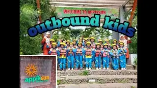keseruan out bound di apple sun batu