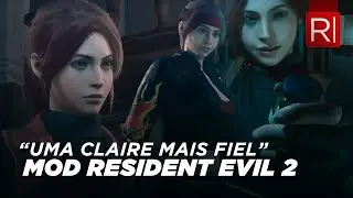 Claire de Darkside Chronicles em RESIDENT EVIL 2 Remake (Mod Showcase)