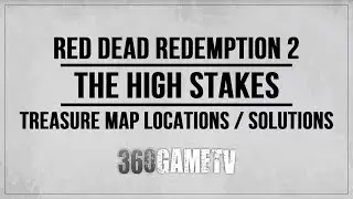 Red Dead Redemption 2 The High Stakes Treasure Map Locations / Solutions - $1500 Treasure Maps Guide