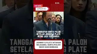 Johnny G Plate Jadi Tersangka, Surya Paloh: Sedih dan Berduka #shorts