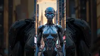 Meet the Ultimate Humanoid Robot! #FutureTech #HumanoidRobot #SciFiVibes #future  #FuturisticWorld