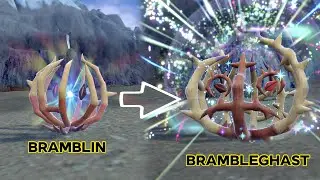 Bramblin evolves to Brambleghast // Pokemon Evolution