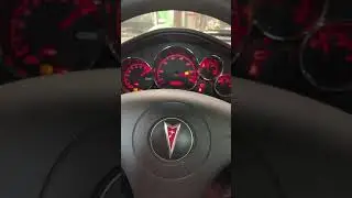 2007 Pontiac G6 2.4 Startup and Gauge Sweep: CaReviews Shorts #shorts