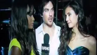 Nina Dobrev e Ian Somerhalder interview MMVA 2011