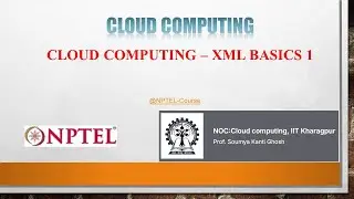 CLOUD COMPUTING – XML BASICS 1