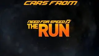Cars from Need for Speed: The Run