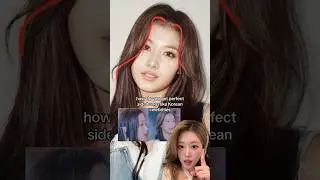 How to curl side bangs to enhance your face shape✨ #shorts