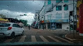 ЧУТЬ НЕ ВРЕЗАЛИСЬ! 😡 Наглый Водитель в Бразилии - 4K ASMR Driving