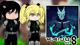 Kaiju No.8 React to Kafka Hibino || Gacha react || Kaiju No.8