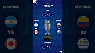 Definidos los cuatro mejores de la Copa Am&eacute;rica USA 2024